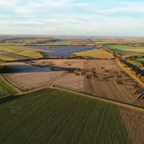 Drone image of Alconbury